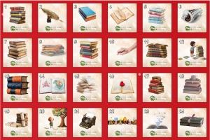 Calendario de adviento literario